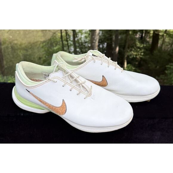 Nike Air Zoom Victory Tour 2 NRG Cork Mens Size 11 Golf Cleats DB4543-100 White main image 9